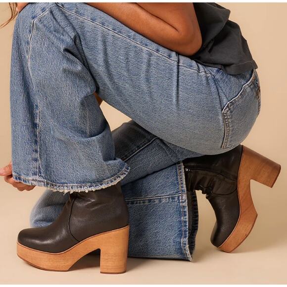 CHARLOTTE STONE Paz Clog Boot in Black - Picture 11 of 12